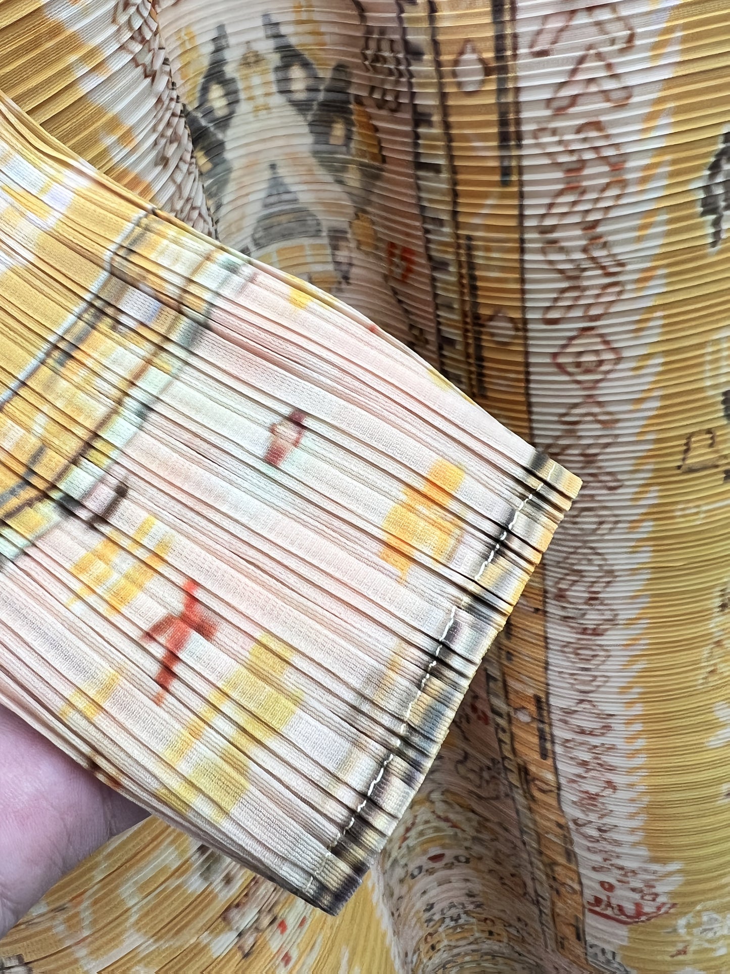 Plus Size Yellow Floral Kaftan Dress