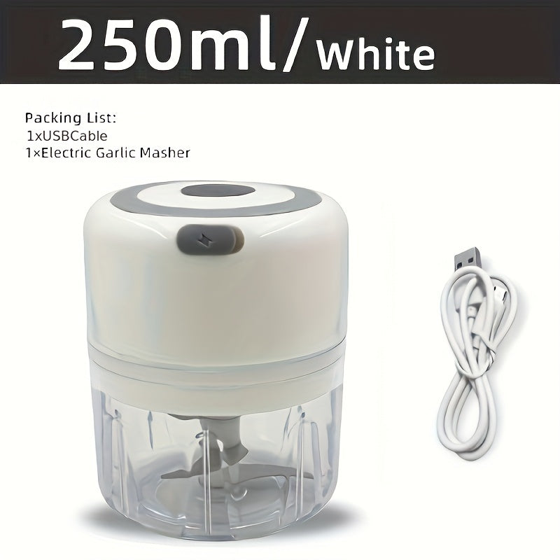 250ml Capacity, USB Rechargeable Machine