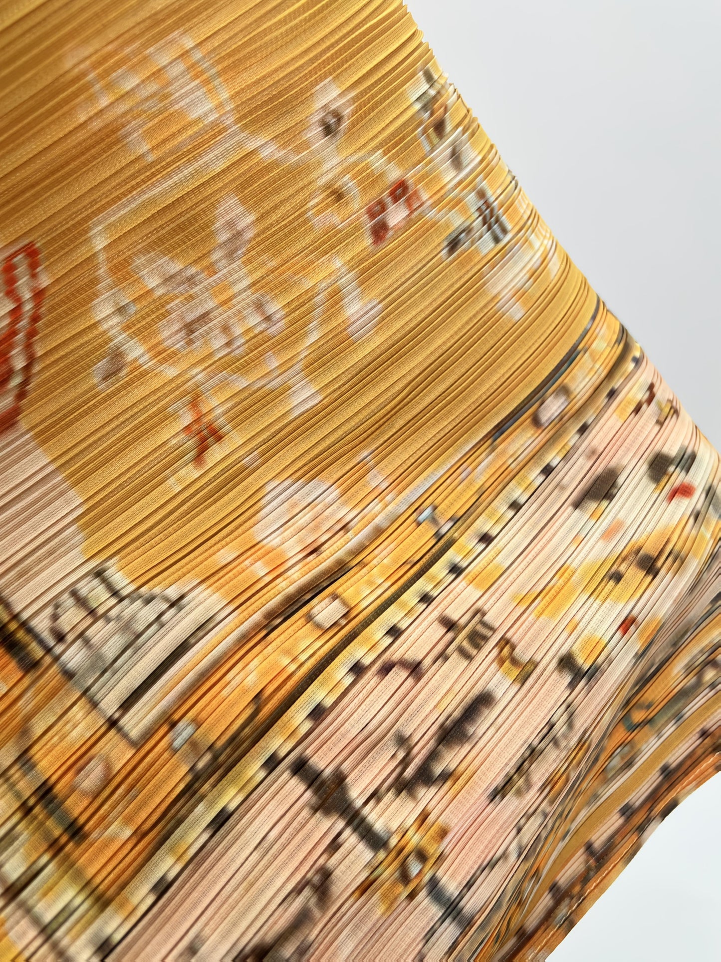 Plus Size Yellow Floral Kaftan Dress